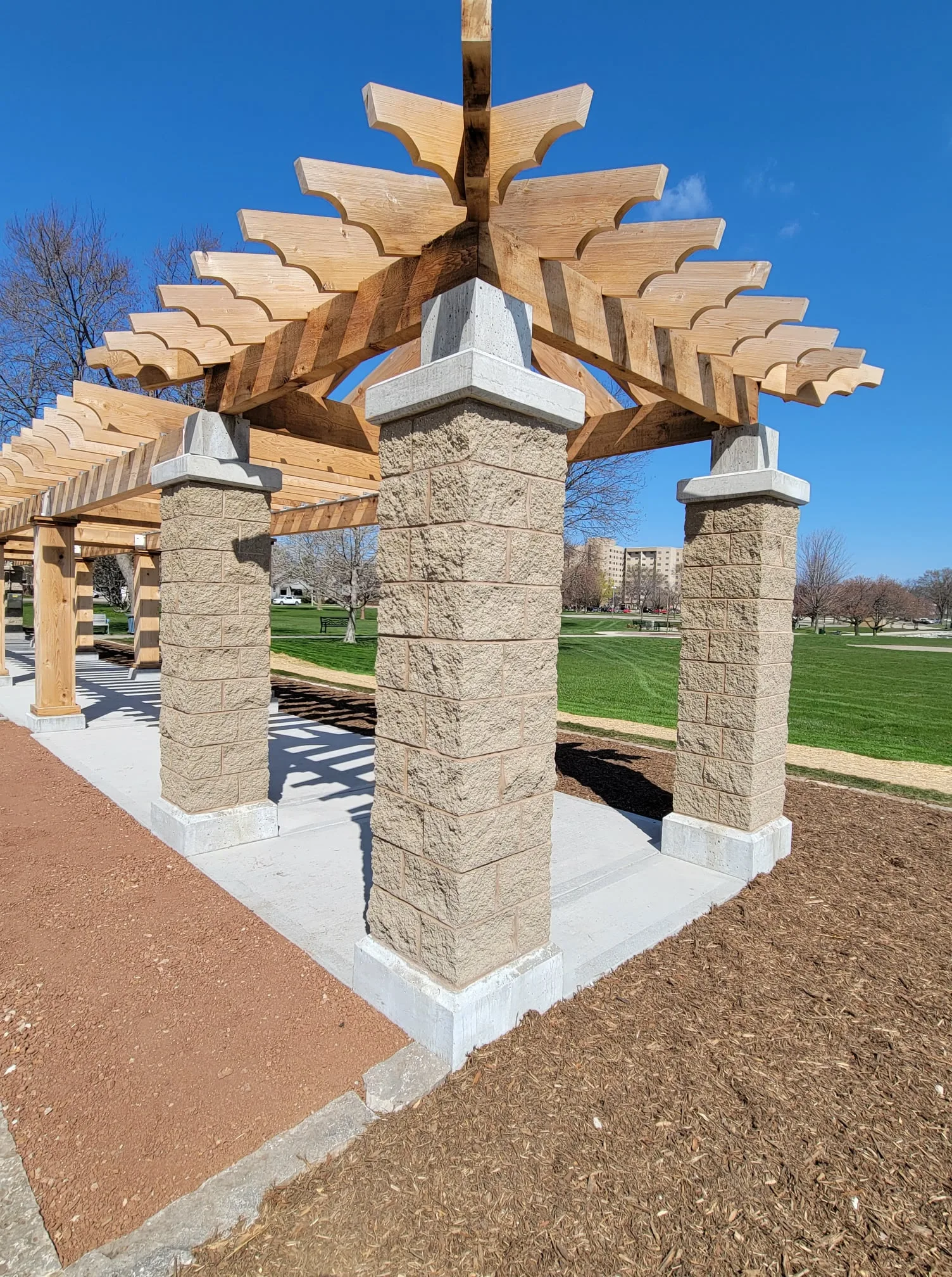 Wolfenbüttel Park Garden Extension angled view